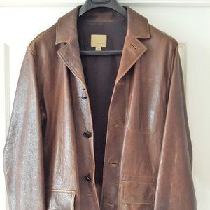 Banana Republic Heritage leather jacket